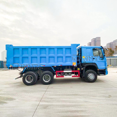 সিনোট্রুক HOWO 7 10 চাকা ডাম্প ট্রাক 6X4 336hp টিপার ডাম্পার স্বয়ং লোডিং ট্রাক