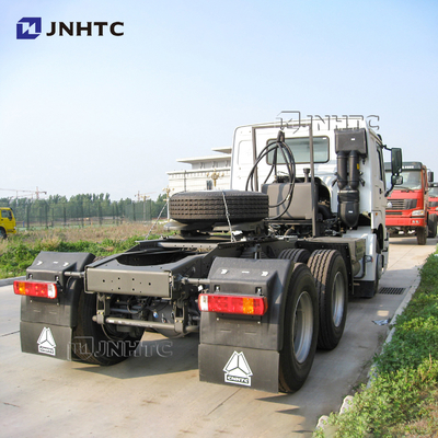 Howo T7 A7 ট্রাক্টর ট্রাক সিনোট্রুক ট্রেলার হেড 420hp ইউরো III III IV ব্যবহৃত
