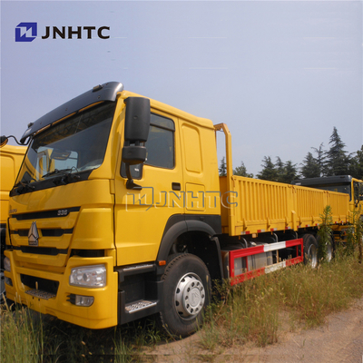 সিনো ট্রাক HOWO 6X4 ফ্ল্যাটবেড কনটেইনার ট্রেলার সাইডওয়াল ট্রাক চ্যাসিস