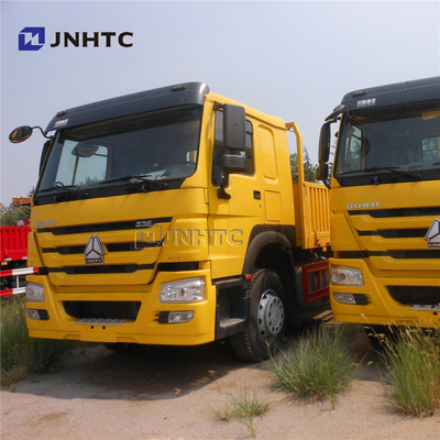 সাইডওয়াল সহ 6X4 371HP ফ্ল্যাটবেড ভারী কার্গো ট্রাক