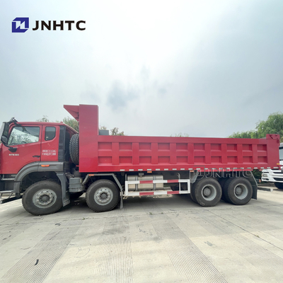 সিনোট্রুক হোহান 8x4 9.3 মি ভারী দায়িত্ব ডাম্প ট্রাক কারগো বডি 12 চাকা ইউরো 2 380 এইচপি