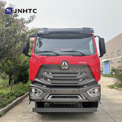 সিনোট্রুক হোহান 8x4 9.3 মি ভারী দায়িত্ব ডাম্প ট্রাক কারগো বডি 12 চাকা ইউরো 2 380 এইচপি