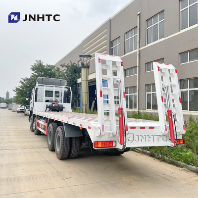 Eacavator নির্মাণ যন্ত্রপাতি পরিবহন ফ্ল্যাটবেড ট্রেলার জন্য হাও কার্গো ট্রাক