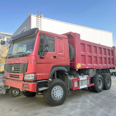 হাও 6x4 দশ চাকার ভারী দায়িত্ব ডাম্প ট্রাক 371 এইচপি 30 টন 18 কিউবিক