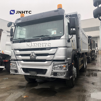 20t 30t হাও 10 হুইলারের ডাম্প ট্রাক 5cm কারগো বডি সহ 20cbm 371hp