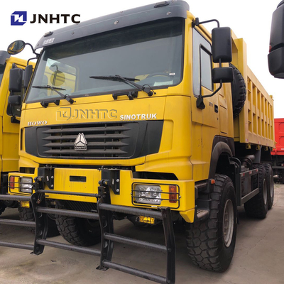 হাও 6x4 20 টন 30 টন দশ হুইলার ডাম্প ট্রাক 20 ঘনক 371 এইচপি 5.6 মি কার্গো বডি সহ