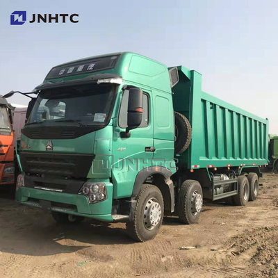 সিনোট্রুক হাও 8x4 420hp 28cbm 12 হুইলারের ডাম্প ট্রাক টিপার ট্রাক