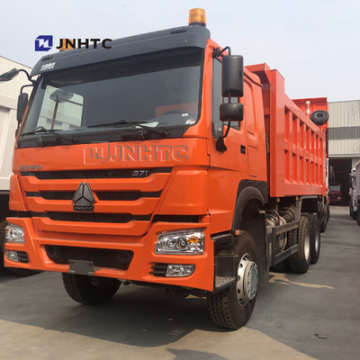 হাও 6x4 20 কিউবিক মিটার টিপার ট্রাক স্টোন বালু 10 চাকা 30 টন 371hp