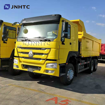 সিনোট্রুক HOWO 6x4 ভারি দায়িত্ব ডাম্প ট্রাক স্টোন বালি 10 চাকা 30 টন 20 ঘনক 420hp