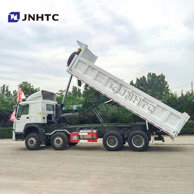SINOTRUK HOWO 8X4 371hp অপসারণযোগ্য কার্গো বক্স ডাম্প ট্রাক ফ্ল্যাট বেড ট্রে টিপার