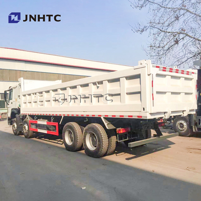 SINOTRUK HOWO 8X4 371hp অপসারণযোগ্য কার্গো বক্স ডাম্প ট্রাক ফ্ল্যাট বেড ট্রে টিপার