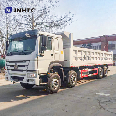 SINOTRUK HOWO 8X4 371hp অপসারণযোগ্য কার্গো বক্স ডাম্প ট্রাক ফ্ল্যাট বেড ট্রে টিপার
