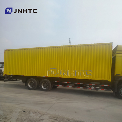 Sinotruk HOWO ভারী কার্গো ট্রাক 6*4 বক্স কার্গো ট্রাক 10 হুইলার লরি