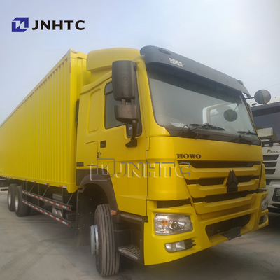 Sinotruk HOWO ভারী কার্গো ট্রাক 6*4 বক্স কার্গো ট্রাক 10 হুইলার লরি