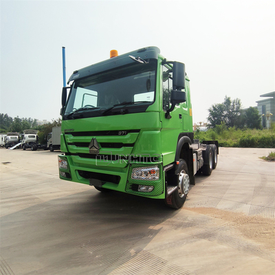 ব্যবহৃত Sinotruk Howo 6x4 ট্রাক্টর ট্রাক Rhd Man Diesel