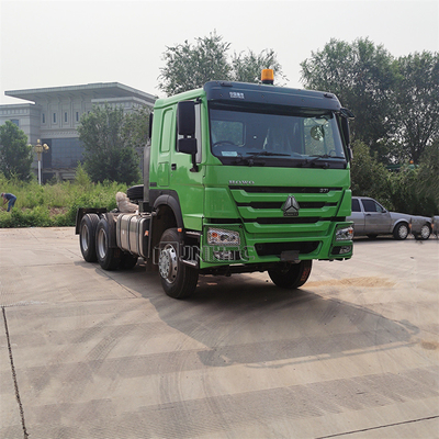 ব্যবহৃত Sinotruk Howo 6x4 ট্রাক্টর ট্রাক Rhd Man Diesel