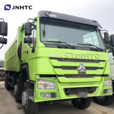 HOWO 8x4 371hp 30 কিউবিক 12 চাকা সেল্ফ লোডিং ভারী দায়িত্ব ডাম্প ট্রাক বতসোয়ানার জন্য