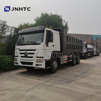 দ্বিতীয় হাত Sinotruk Howo 371 ব্যবহৃত টিপার ট্রাক 375hp 6x4 A7 20 ঘন