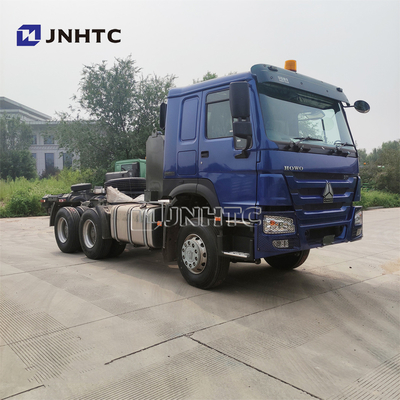 95 Km/H 30 Tons 6x6 Prime Mover Truck ব্যবহৃত Howo Tractor Truck Trailer Head