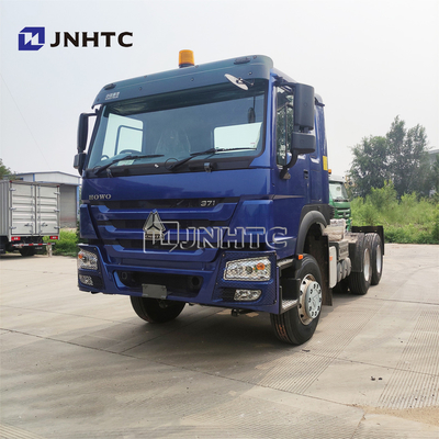 95 Km/H 30 Tons 6x6 Prime Mover Truck ব্যবহৃত Howo Tractor Truck Trailer Head