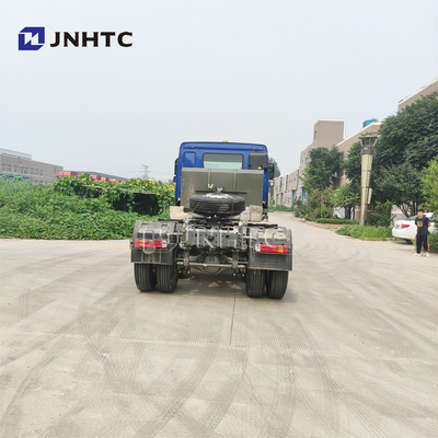 Howo 371 420hp 6X4 ব্যবহৃত ট্রাক্টর ট্রাক হেড 400L ডিজেল ট্যাংক