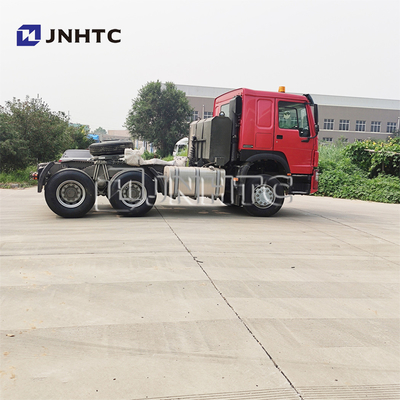 ব্যবহৃত ট্রাক্টর হেড ট্রেলার 95 Km/h 30 Tons 6x6 ব্যবহৃত Howo ট্রাক্টর ট্রাক ট্রেলার হেড