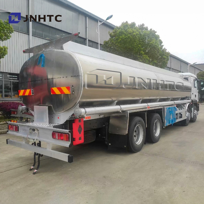 Sinotruk Howo Euro2 8x4 15cbm জ্বালানী ট্যাংক ট্রাক স্টেইনলেস স্টীল অ্যালুমিনিয়াম খাদ 5083