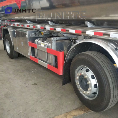 Sinotruk Howo Euro2 8x4 15cbm জ্বালানী ট্যাংক ট্রাক স্টেইনলেস স্টীল অ্যালুমিনিয়াম খাদ 5083