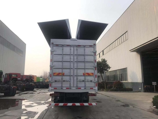 SINOTRUK HOWO A7 6X4 ভারী কার্গো ট্রাক ইউরো II 10 হুইলার উইং ভ্যান