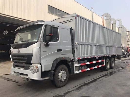 SINOTRUK HOWO A7 6X4 ভারী কার্গো ট্রাক ইউরো II 10 হুইলার উইং ভ্যান