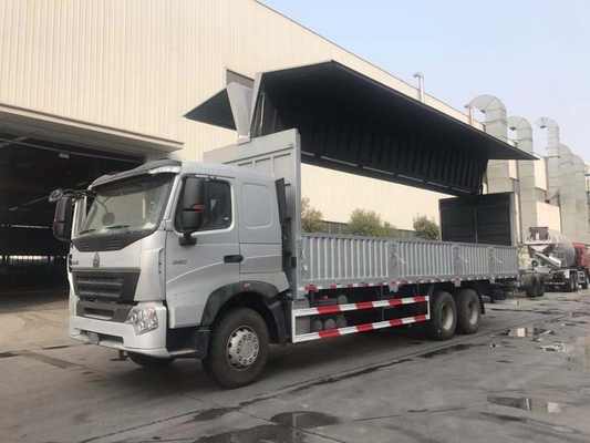 SINOTRUK HOWO A7 6X4 ভারী কার্গো ট্রাক ইউরো II 10 হুইলার উইং ভ্যান
