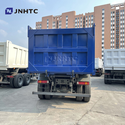 HOWO 6X4 হেভি ডিউটি ​​ডাম্প ট্রাক 10 চাকা 20m3 টিপার ট্রাক 371hp অ্যালার্ম লাইট সহ
