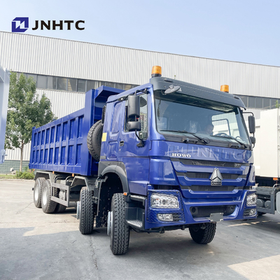 HOWO 6X4 হেভি ডিউটি ​​ডাম্প ট্রাক 10 চাকা 20m3 টিপার ট্রাক 371hp অ্যালার্ম লাইট সহ