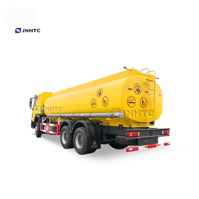 Sino HOWO 6x4 371hp জ্বালানি ট্যাঙ্কার ট্রাক 20cbm ট্যাঙ্কার সহ
