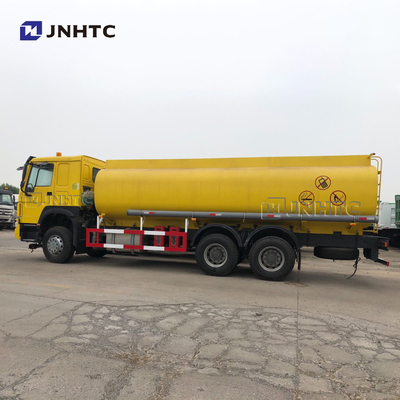 Sino HOWO 6x4 371hp জ্বালানি ট্যাঙ্কার ট্রাক 20cbm ট্যাঙ্কার সহ