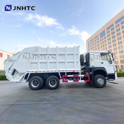 Sinotruk Howo 6x4 মোবাইল আবর্জনা কম্প্যাক্টর ট্রাক আবর্জনা বিন সংগ্রহ ট্র্যাশ 16m3 18m3