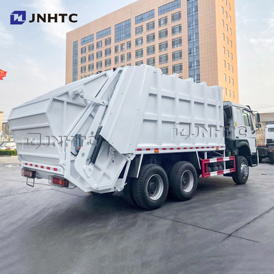 Sinotruk Howo 6x4 মোবাইল আবর্জনা কম্প্যাক্টর ট্রাক আবর্জনা বিন সংগ্রহ ট্র্যাশ 16m3 18m3
