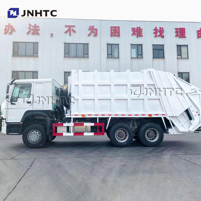 Sinotruk Howo 6x4 মোবাইল আবর্জনা কম্প্যাক্টর ট্রাক আবর্জনা বিন সংগ্রহ ট্র্যাশ 16m3 18m3