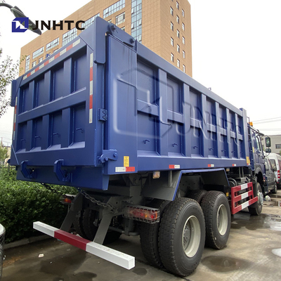 সিনোট্রুক 6X4 371HP 20 কিউবিক ডাম্প ট্রাক সবুজ 20 কিউবিক মিটার টিপার ট্রাক