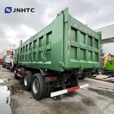 সিনোট্রুক 6X4 371HP হেভি ডিউটি ​​ডাম্প ট্রাক গ্রিন 20 কিউবিক টিপার ট্রাক