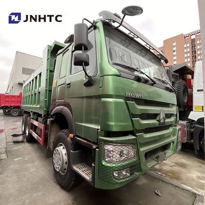 সিনোট্রুক 6X4 371HP হেভি ডিউটি ​​ডাম্প ট্রাক গ্রিন 20 কিউবিক টিপার ট্রাক