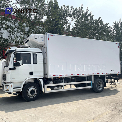 Shacman L3000 4x2 রেফ্রিজারেটর ট্রাক ফল সবজি পরিবহন থার্মো কিং