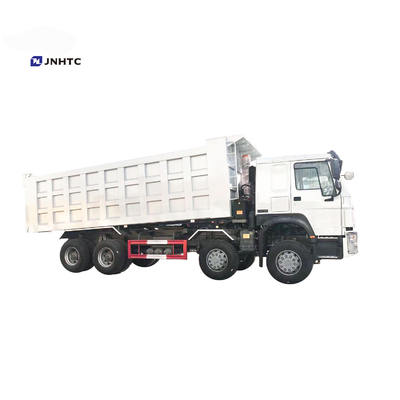 Euro2 HOWO 8X4 ডাম্প ট্রাক 380hp টিপার ট্রাক ভারী ট্রাক