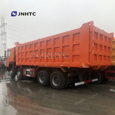 HOWO 371hp 8X4 30cbm হেভি ডিউটি ​​ডাম্প ট্রাক ডাম্পার টিপার ট্রাক নির্মাণ প্রকৌশল