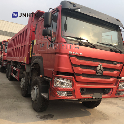 25m3 হেভি ডিউটি ​​ডাম্প ট্রাক 12 চাকার 371hp 8x4 লেফট হ্যান্ড ড্রাইভ