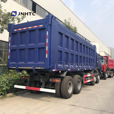 30M3 371hp 12 হুইলার Sinotruk Howo হেভি ডিউটি ​​ডাম্প ট্রাক ফ্রন্ট লিফটিং নতুন মডেল