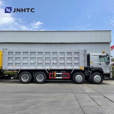 8x4 12 হুইলার ডাম্প ট্রাক Sinotruk Howo নতুন মডেল 371hp
