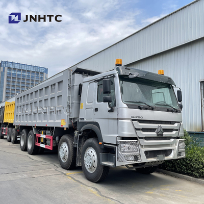 8x4 12 হুইলার ডাম্প ট্রাক Sinotruk Howo নতুন মডেল 371hp
