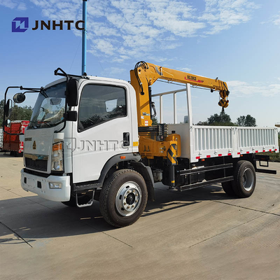 Sinotruk Howo 4*4 ছোট কার্গো ট্রাক 3.2T ক্রেন সহ