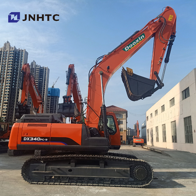 DOOXIN DX340PC-9 1.2m3 ক্রলার হাইড্রোলিক এক্সকাভেটর গ্র্যাব ডিগার ডিগশেল বেলচা